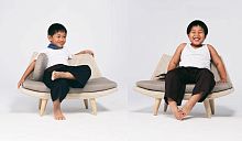 Contemporary armchair textilechild's