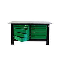 Steel workbench for workshopswith drawer
