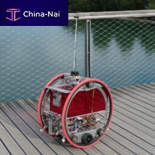 Food delivery robot TH01indoorfor pedestrian areaon wheels