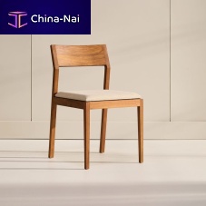 Contemporary dining chair C204 indoorfabricoak base