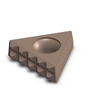Carbide cutting insert TG-HRCfor titaniumfor hardened steeltriangular