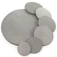 Stainless steel mesh filter disc metal mesh