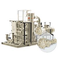 Gas compressor screwelectricstationary