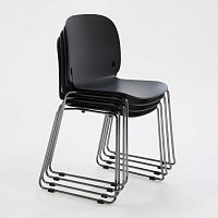 Contemporary chair INTRO indoorpolyamidelacquered metal base