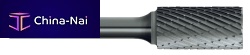 Solid carbide milling cutter B200 seriesburrtungsten carbidefor cast iron