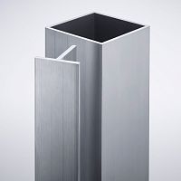 Extruded profile aluminumrectangularflat