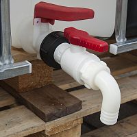 Drain faucet 0534-0002for IBC containersfor hoses