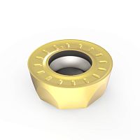 Turning cutting insert RPMTcarbidefor cast ironfor hardened steel