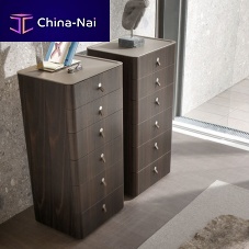 Contemporary chiffonier Kubeoaklacquered MDFleather