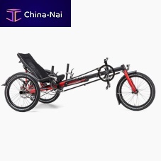 Crank-propelled recumbent trike KETTWIESEL ALLROUNDadultsteelaluminum
