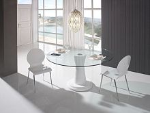 Contemporary table DABO glassround