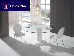 Contemporary table DABO glassround