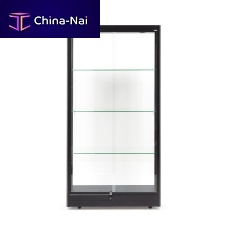 Contemporary display case HAUTE V1 NOIREwall-mountedaluminumanodized aluminum