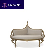 Round sofa MISTRESS CONFIDANTEclassicvelvetbeige