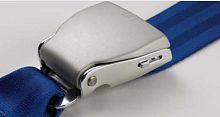 Aircraft cabin seat belt for passengers1 attachment point