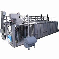 Biological sewage treatment plant
