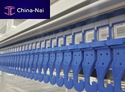 Transport conveyor system ILS2100clothingfor textilesoverhead