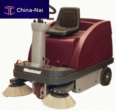 Ride-on sweeper KS47Rbattery-powered