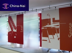 Sliding partition glassfor offices