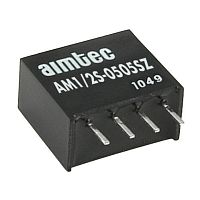 SIP-4 DC-DC converter AM1/2S series single-output