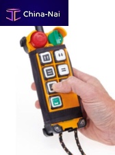 Crane remote control MICROMOTEterminalwith buttons