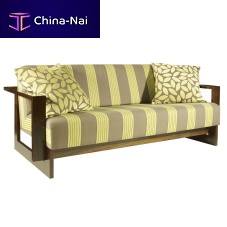 Contemporary sofa ALVIKfabricmulti-colorbeech