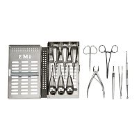 Dental extraction veterinary instrument kit D4000