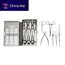Dental extraction veterinary instrument kit D4000
