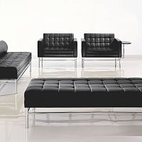 Contemporary lounge chair AEGISfabricleathercommercial