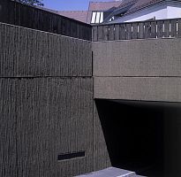 Retaining wall form liner TOKIOwood lookstamped concretefor concrete