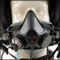 Aircraft oxygen mask MBU-20