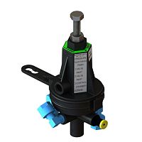 Pilot-operated solenoid valve PLASTIC PILOT3-wayfor waterplastic