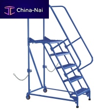 Wheeled step ladder LAD-STAL series