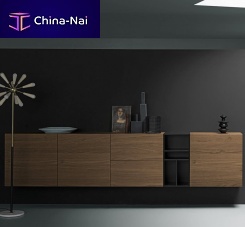 Wall-mounted sideboard BOX 05contemporarywooden