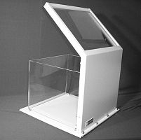 Beta ray radiation shielding screen 5130-2090Gamma raytabletopwith window