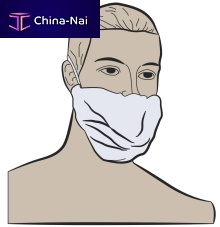 Laboratory beard-cover 111-1-18Aclean roomhospitalpolypropylene
