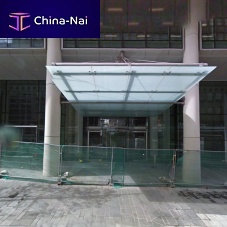 Entrance canopy for commercial buildingsaluminumglass