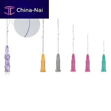 Resorbable lifting thread LFLnotched