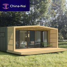 Prefab micro-house PAMmodularcontemporarywooden
