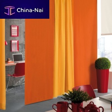Acoustic fabric FIBER 1 COLORfor curtainplainpolyester