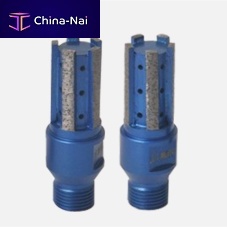 Solid drill bit for stonediamond