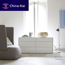 Contemporary chest of drawers Dadolacquered MDFin wood fiberby Studio Kairos