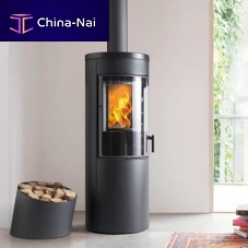 Wood heating stove E124 A5 kW...10 kWmulti-fuelfree-standing