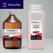 Acrylic dental material ULTRACRYL HCfor denture makingpowderliquid