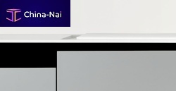 Contemporary kitchen SUSPENDIDAlaminatehandlelesslacquered