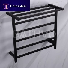 More than 3 bars towel rack 9007wall-mountedstainless steelwith shelf