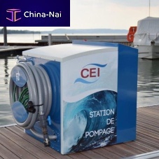 Fixed pump-out for marinasbilge water