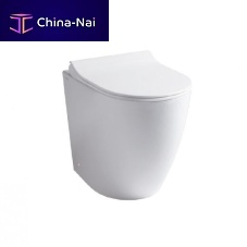 Back to wall WC COVERceramicrimlessfor handicapped
