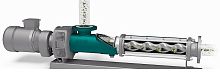 Progressive cavity pump G seriesfor wastewaterwith electric motorindustrial