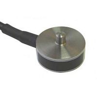 Compression load cell button typepiezoelectricstrain gauge